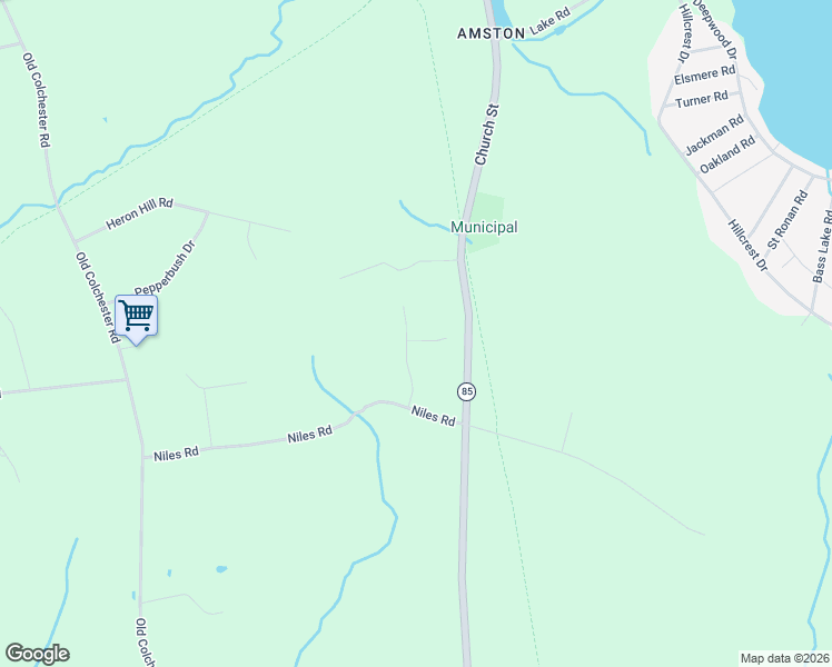 map of restaurants, bars, coffee shops, grocery stores, and more near 30 Sawmill Way in Hebron