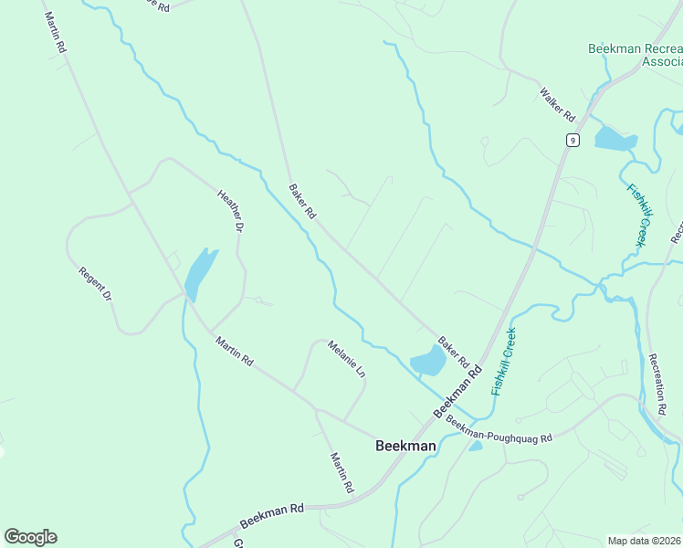 map of restaurants, bars, coffee shops, grocery stores, and more near 45 Baker Rd in Hopewell Junction
