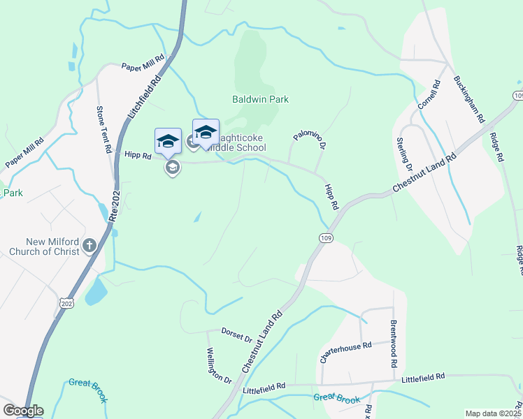 map of restaurants, bars, coffee shops, grocery stores, and more near 11 Rolling Glen Drive in New Milford