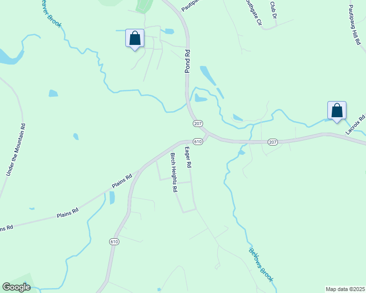 map of restaurants, bars, coffee shops, grocery stores, and more near 272 Baltic Road in Franklin