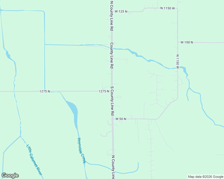 map of restaurants, bars, coffee shops, grocery stores, and more near 1268 South County Line Road in Michigan City