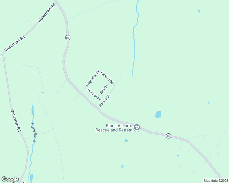 map of restaurants, bars, coffee shops, grocery stores, and more near 72 Francis Drive in Lebanon