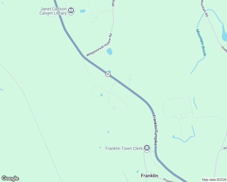 map of restaurants, bars, coffee shops, grocery stores, and more near 15 Thompson Road in Franklin