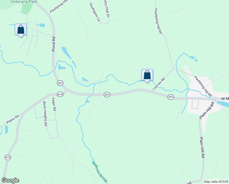 map of restaurants, bars, coffee shops, grocery stores, and more near 9 Pond Road in Franklin