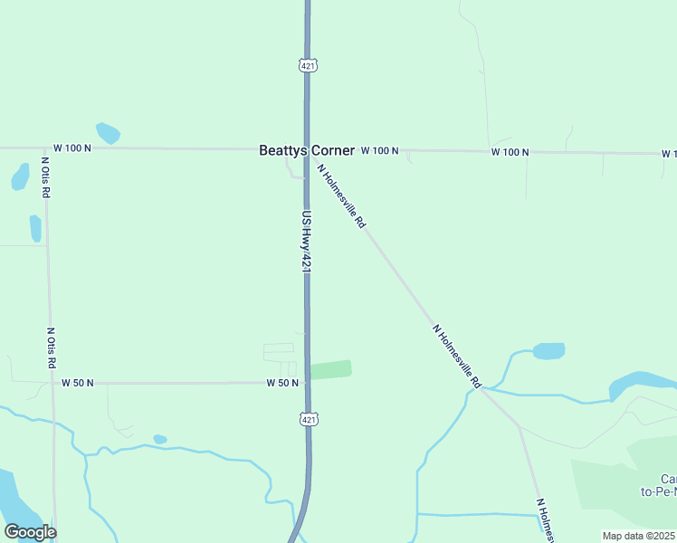 map of restaurants, bars, coffee shops, grocery stores, and more near 705 U.S. 421 in Michigan City