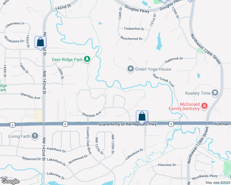 map of restaurants, bars, coffee shops, grocery stores, and more near 13421 Ridgeview Drive in Urbandale