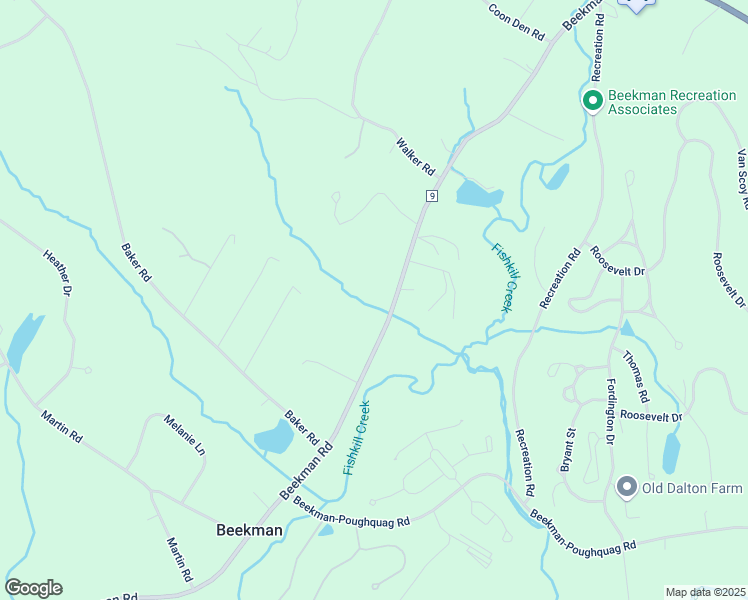map of restaurants, bars, coffee shops, grocery stores, and more near 1153 Beekman Road in Hopewell Junction