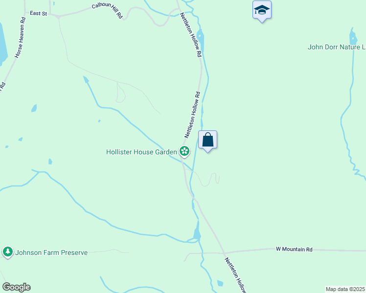 map of restaurants, bars, coffee shops, grocery stores, and more near 294 Nettleton Hollow Road in Washington