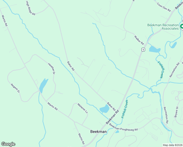 map of restaurants, bars, coffee shops, grocery stores, and more near 5 Cottage Road in Hopewell Junction