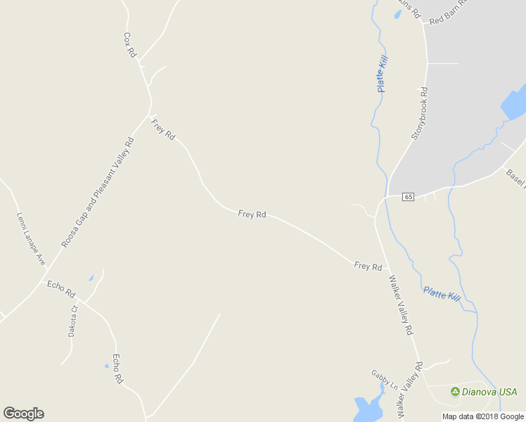 map of restaurants, bars, coffee shops, grocery stores, and more near 138 Frey Road in Pine Bush