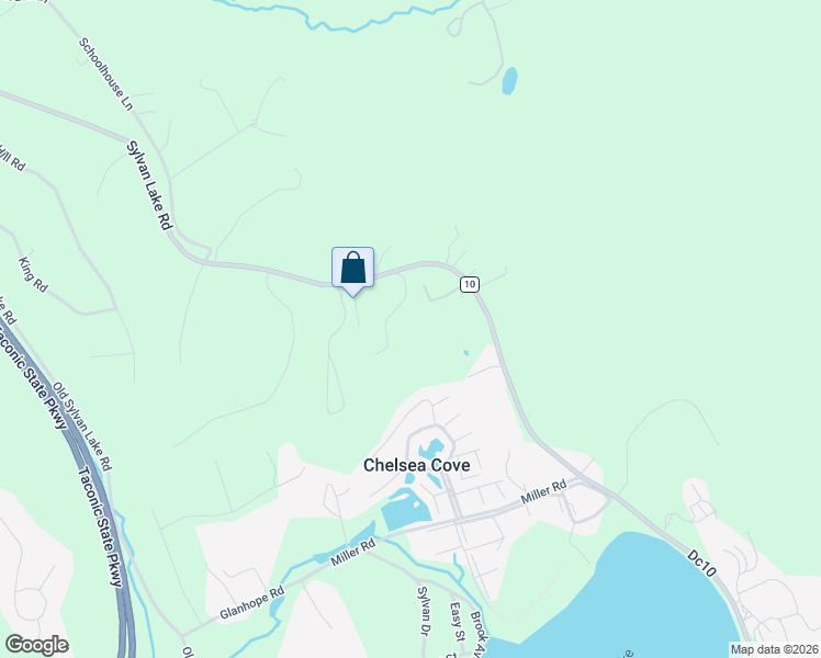 map of restaurants, bars, coffee shops, grocery stores, and more near 23 Moran Way in Hopewell Junction