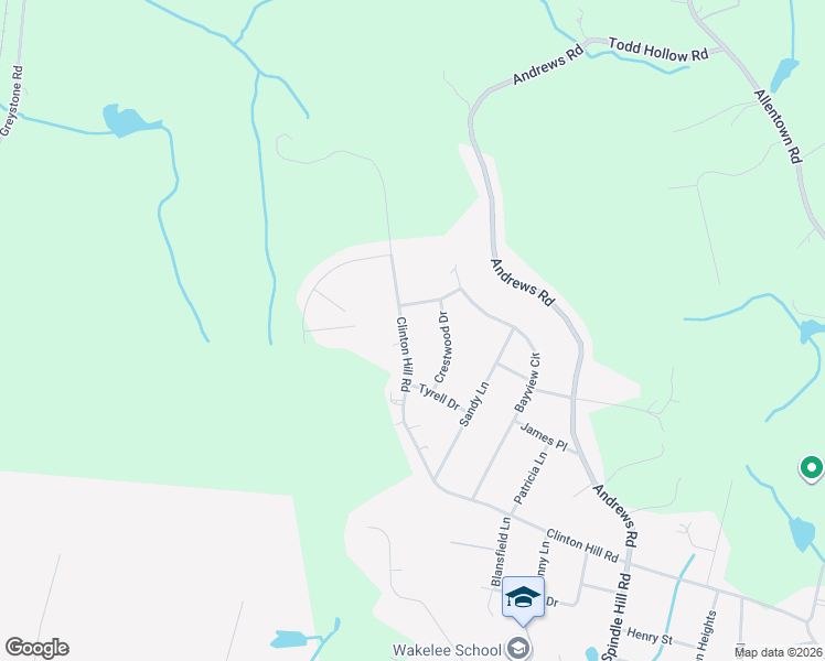 map of restaurants, bars, coffee shops, grocery stores, and more near 226 Clinton Hill Road in Wolcott