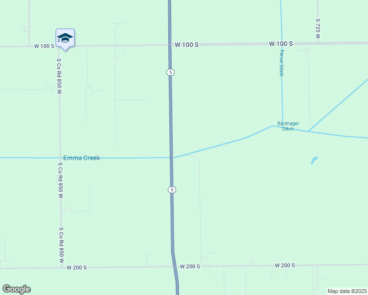 map of restaurants, bars, coffee shops, grocery stores, and more near 1485 Indiana 5 in Topeka