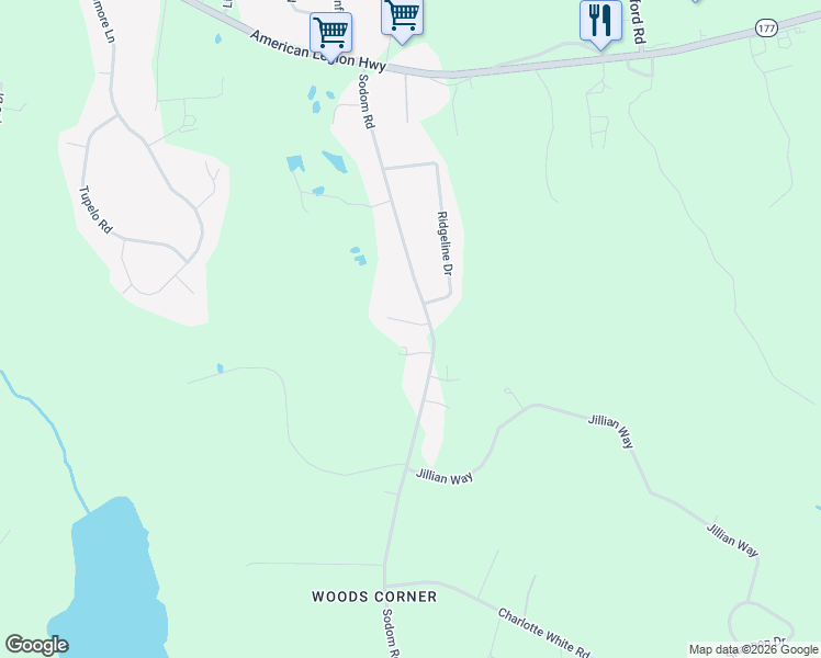 map of restaurants, bars, coffee shops, grocery stores, and more near 6 Angel Court in Westport