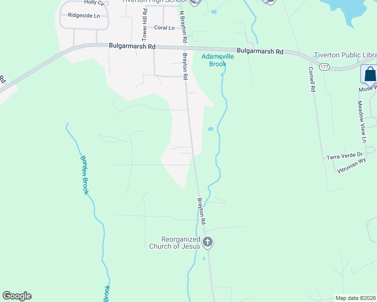 map of restaurants, bars, coffee shops, grocery stores, and more near 201 Four Seasons Trailer Park in Tiverton
