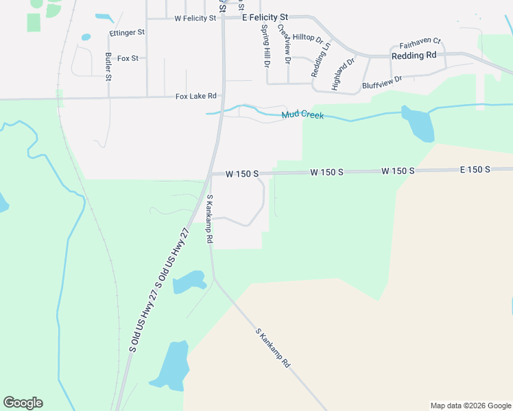 map of restaurants, bars, coffee shops, grocery stores, and more near 1514 Shadow Lake Drive in Angola