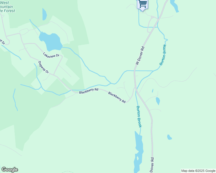 map of restaurants, bars, coffee shops, grocery stores, and more near 25 Sallys Lane in Pawling