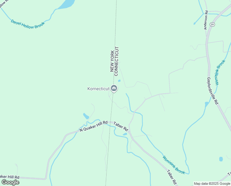 map of restaurants, bars, coffee shops, grocery stores, and more near 7 Quaker Ridge Road in Sherman