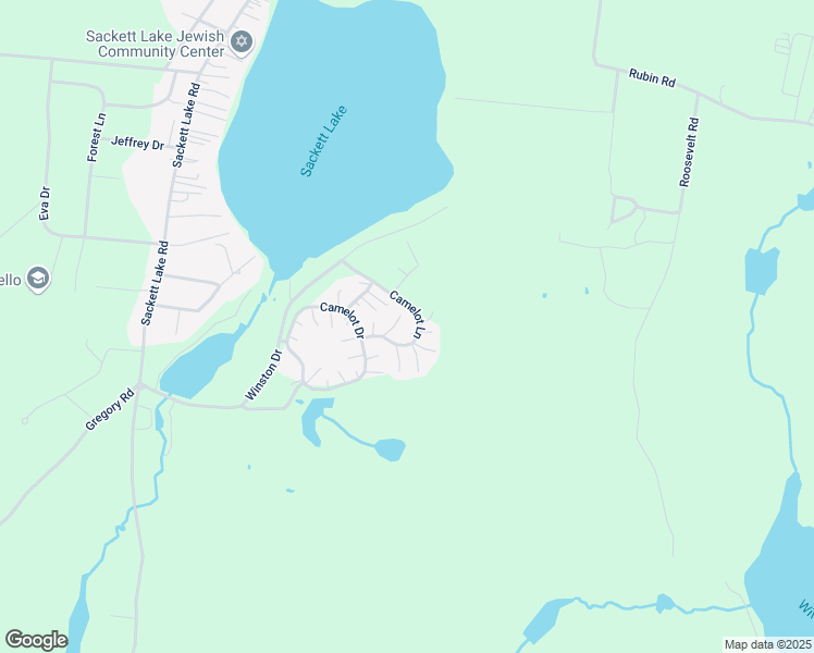 map of restaurants, bars, coffee shops, grocery stores, and more near 7 Ispwitch Lane in Monticello