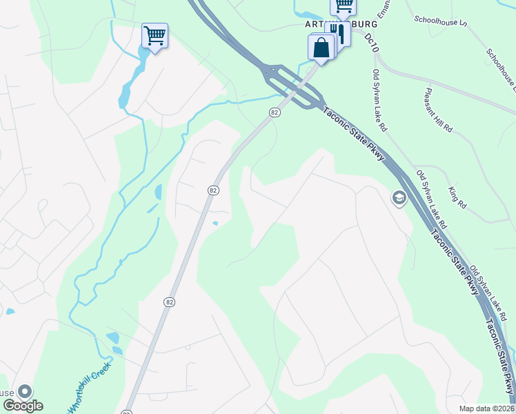 map of restaurants, bars, coffee shops, grocery stores, and more near 29 Ridge Road in Hopewell Junction