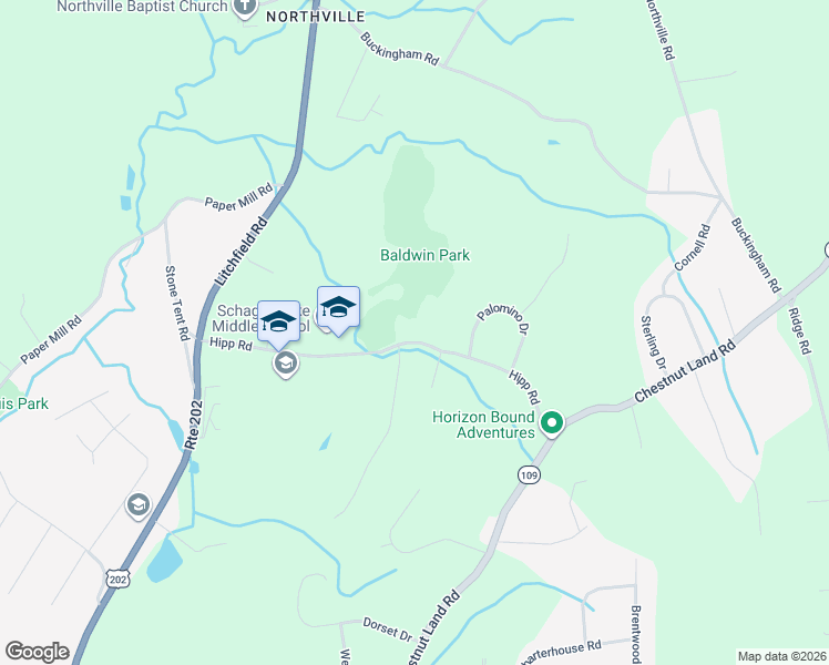 map of restaurants, bars, coffee shops, grocery stores, and more near 41 Hipp Road in New Milford