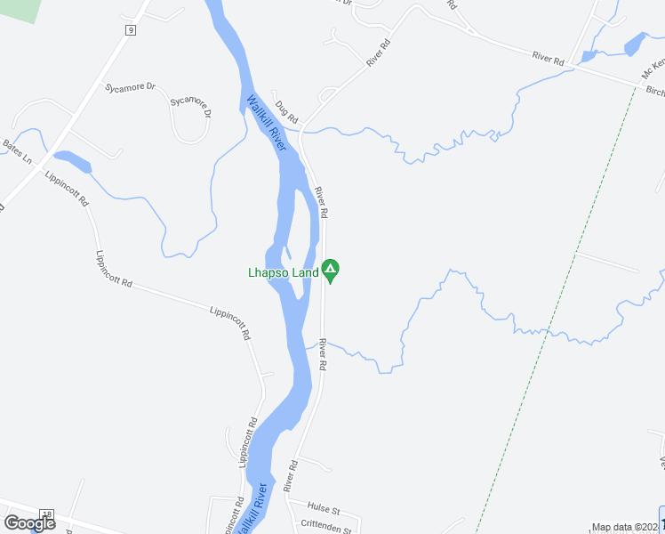 map of restaurants, bars, coffee shops, grocery stores, and more near 188 River Road in Wallkill