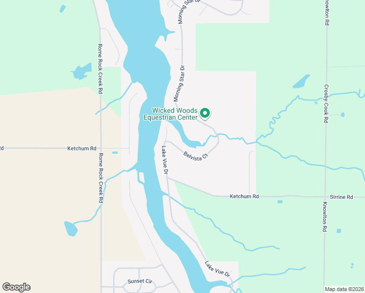 map of restaurants, bars, coffee shops, grocery stores, and more near 1475 Belvista Court in Roaming Shores