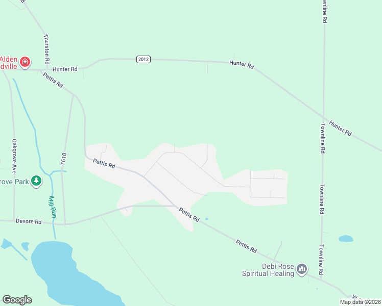 map of restaurants, bars, coffee shops, grocery stores, and more near 21544-21686 Golden Drive in Meadville