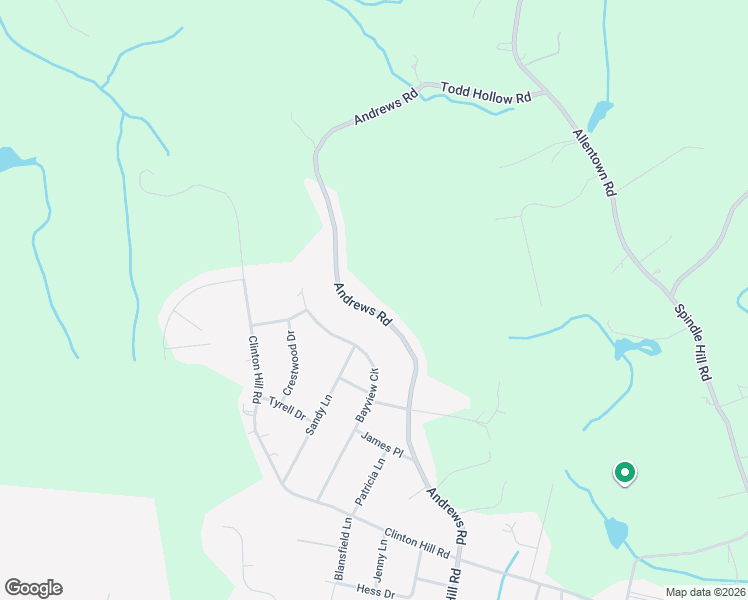 map of restaurants, bars, coffee shops, grocery stores, and more near 211 Andrews Road in Wolcott