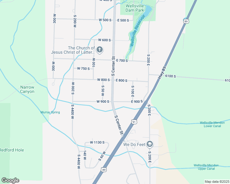 map of restaurants, bars, coffee shops, grocery stores, and more near 854 South Center Street in Wellsville
