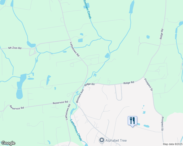map of restaurants, bars, coffee shops, grocery stores, and more near 500 Lattintown Rd in Marlboro