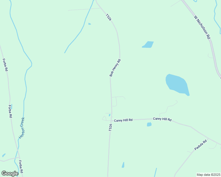 map of restaurants, bars, coffee shops, grocery stores, and more near Bob Henry Rd in Factoryville