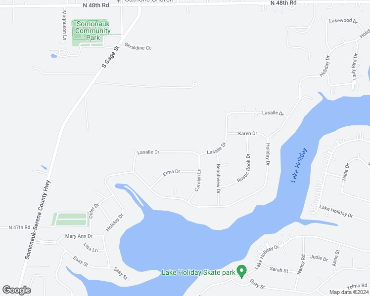 map of restaurants, bars, coffee shops, grocery stores, and more near 466 Lasalle Drive in Somonauk