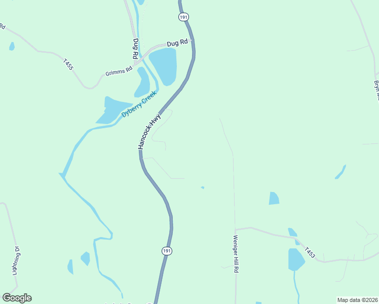 map of restaurants, bars, coffee shops, grocery stores, and more near 653 Watts Hill Road in Honesdale