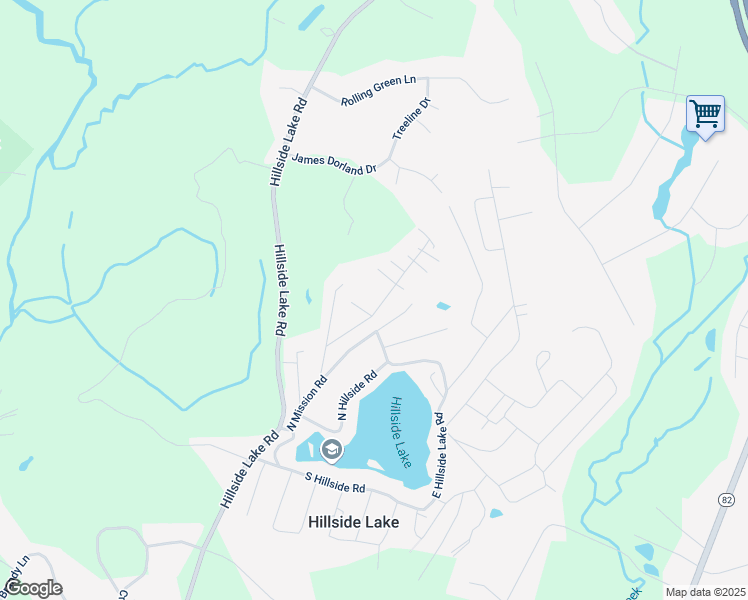 map of restaurants, bars, coffee shops, grocery stores, and more near 33 West Taconic Road in Wappingers Falls