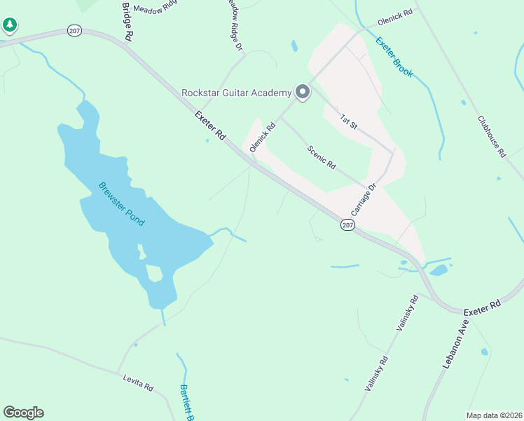 map of restaurants, bars, coffee shops, grocery stores, and more near 1423 Exeter Road in Lebanon