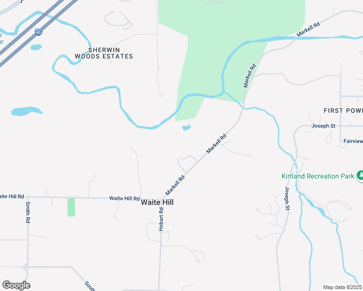 map of restaurants, bars, coffee shops, grocery stores, and more near 7265 Markell Road in Willoughby