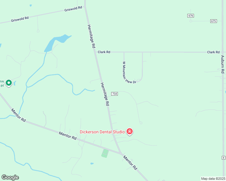 map of restaurants, bars, coffee shops, grocery stores, and more near 9119 Hermitage Road in Chardon