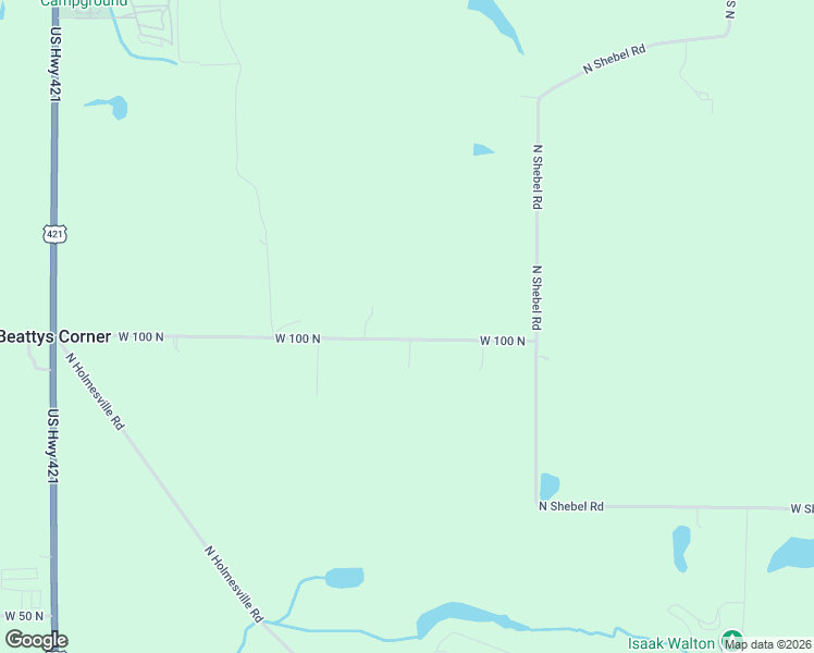 map of restaurants, bars, coffee shops, grocery stores, and more near 9122-9260 West 100 North in Michigan City