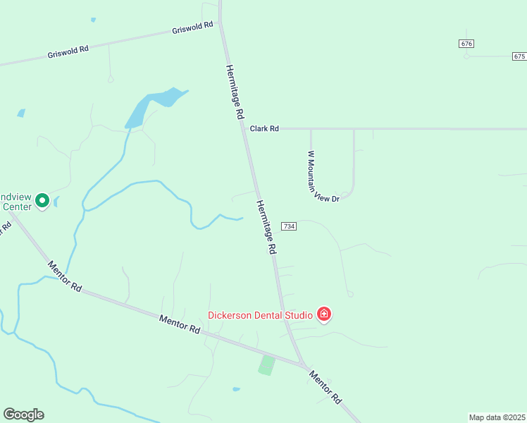 map of restaurants, bars, coffee shops, grocery stores, and more near 9119 Hermitage Road in Chardon