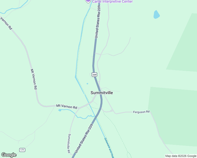 map of restaurants, bars, coffee shops, grocery stores, and more near 3978 U.S. 209 in Wurtsboro
