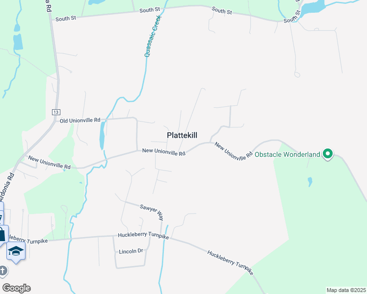 map of restaurants, bars, coffee shops, grocery stores, and more near in Plattekill
