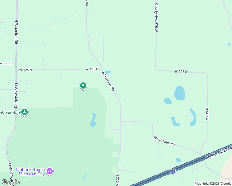 map of restaurants, bars, coffee shops, grocery stores, and more near 1021 North Forrester Road in La Porte
