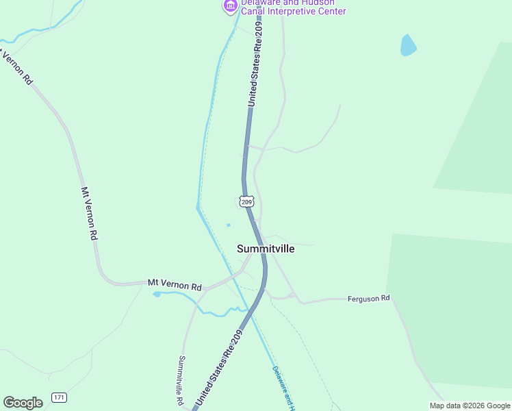 map of restaurants, bars, coffee shops, grocery stores, and more near 3978 U.S. 209 in Wurtsboro