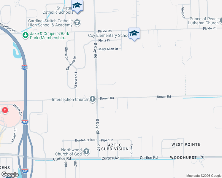 map of restaurants, bars, coffee shops, grocery stores, and more near 3458 Country Farms Drive in Oregon