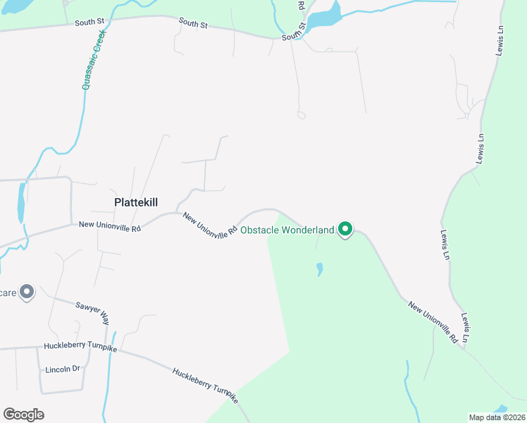 map of restaurants, bars, coffee shops, grocery stores, and more near 257 New Unionville Road in Wallkill