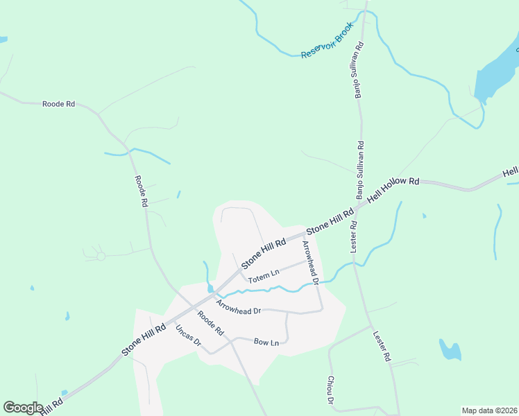 map of restaurants, bars, coffee shops, grocery stores, and more near 27 Roger Road in Griswold