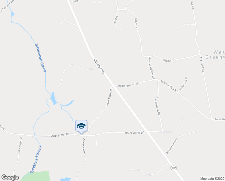 map of restaurants, bars, coffee shops, grocery stores, and more near 537 Victory Highway in West Greenwich