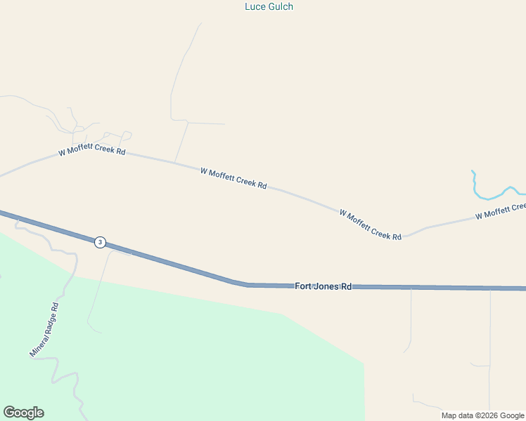 map of restaurants, bars, coffee shops, grocery stores, and more near 1038 West Moffett Creek Road in Fort Jones