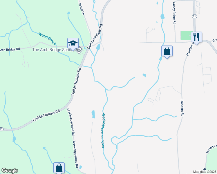 map of restaurants, bars, coffee shops, grocery stores, and more near 30 Mill Pond Road in Bethlehem